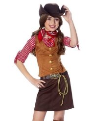Girls Cowgirl Costume picture-1