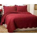 Solid Red Quilt picture-1