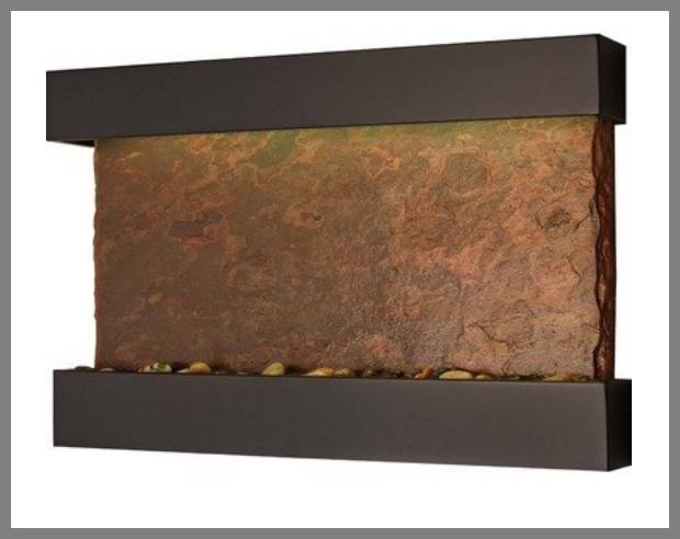 Outdoor copper wall fountains image