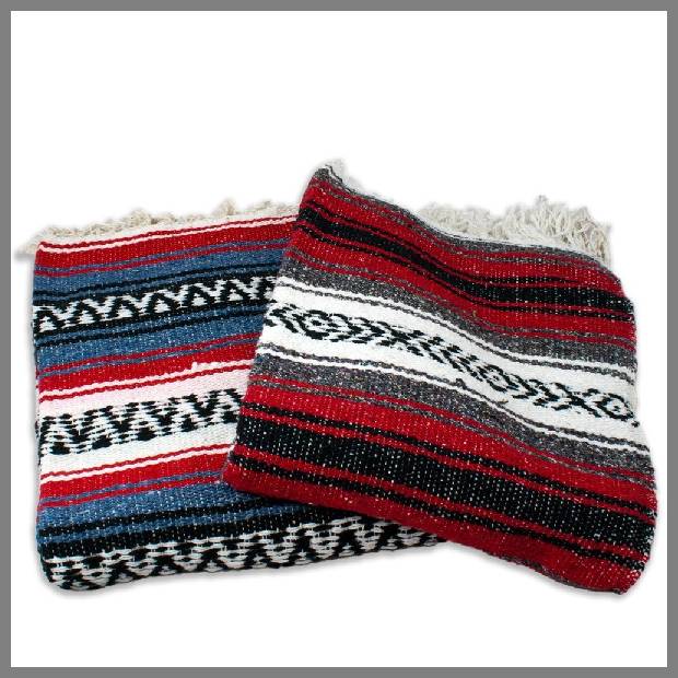Mexican throw blanket