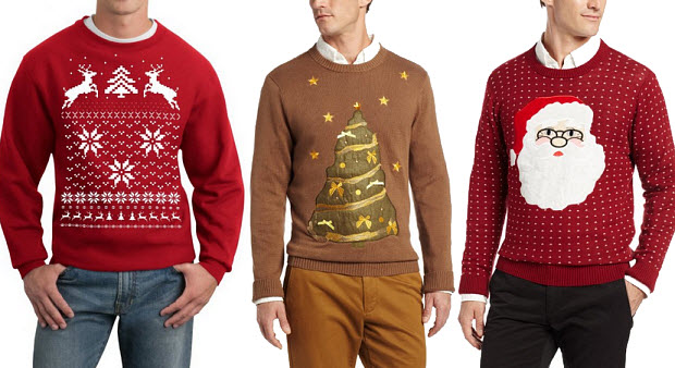 Tacky Christmas sweaters for men