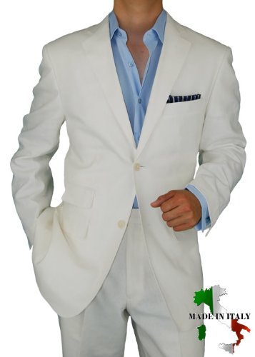 Casual White Linen Suit for Men – WhereIBuyIt.com
