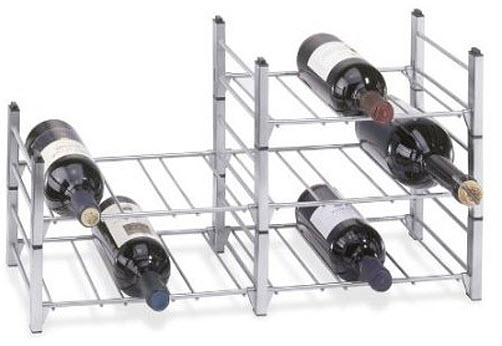 Stainless steel wine rack – WhereIBuyIt.com